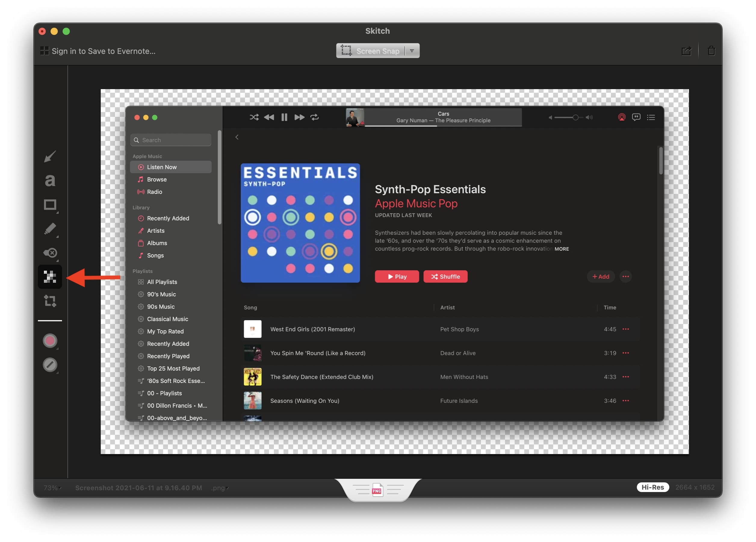 So verwischen oder verpixeln Sie Bilder oder Screenshots auf dem Mac