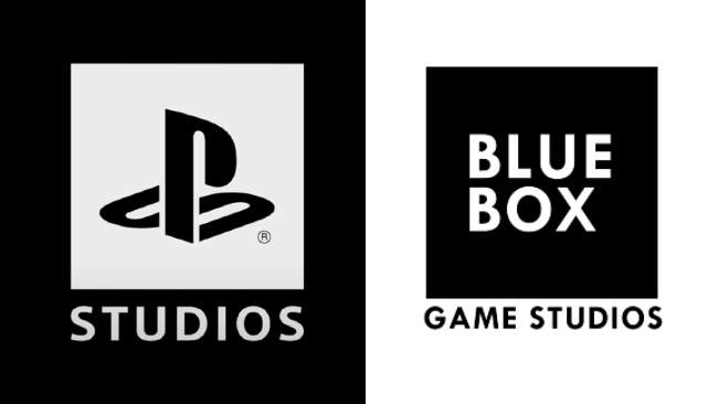 blue Box Game Studios Playstation Studios Logo
