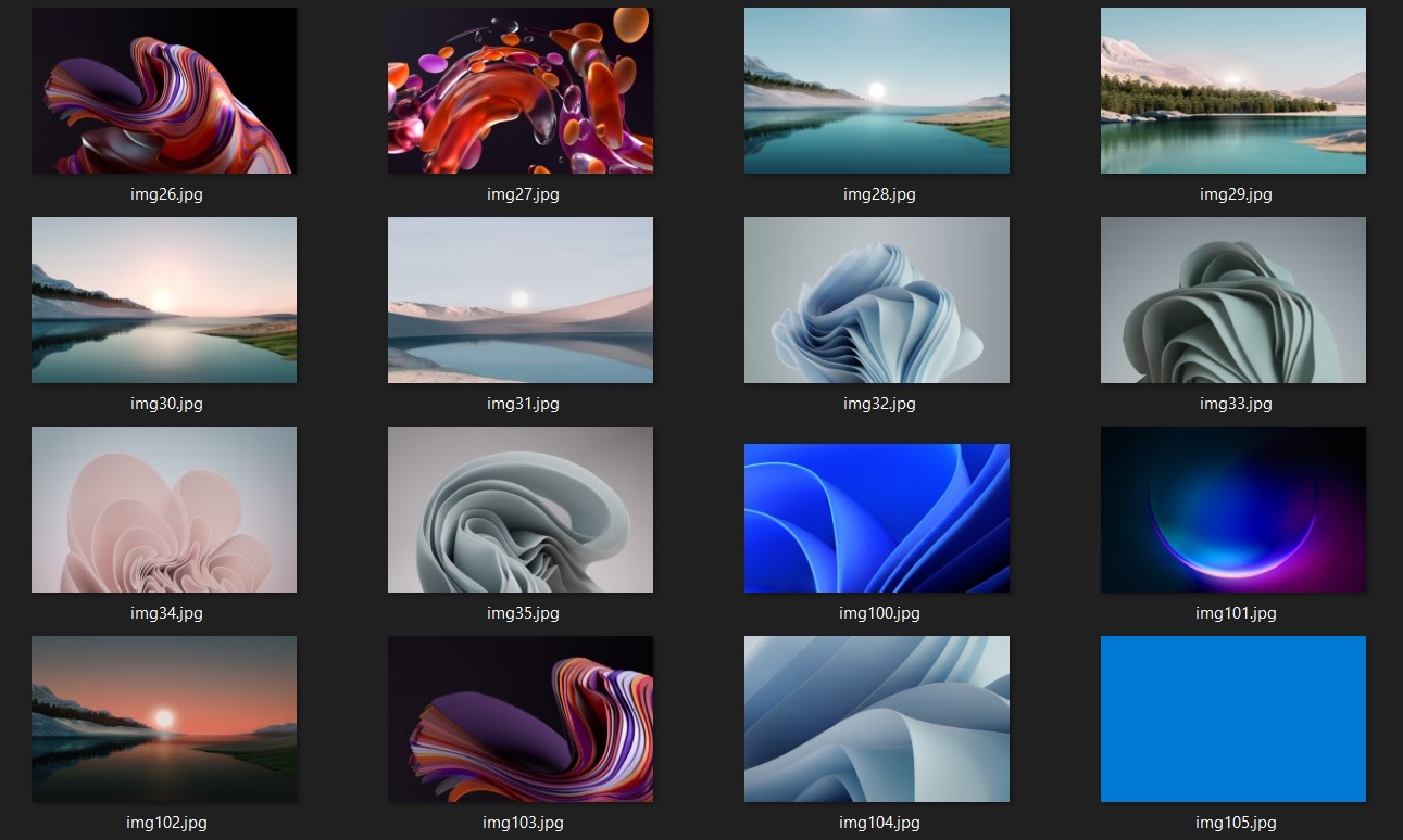 Windows 11-Hintergrundbilder