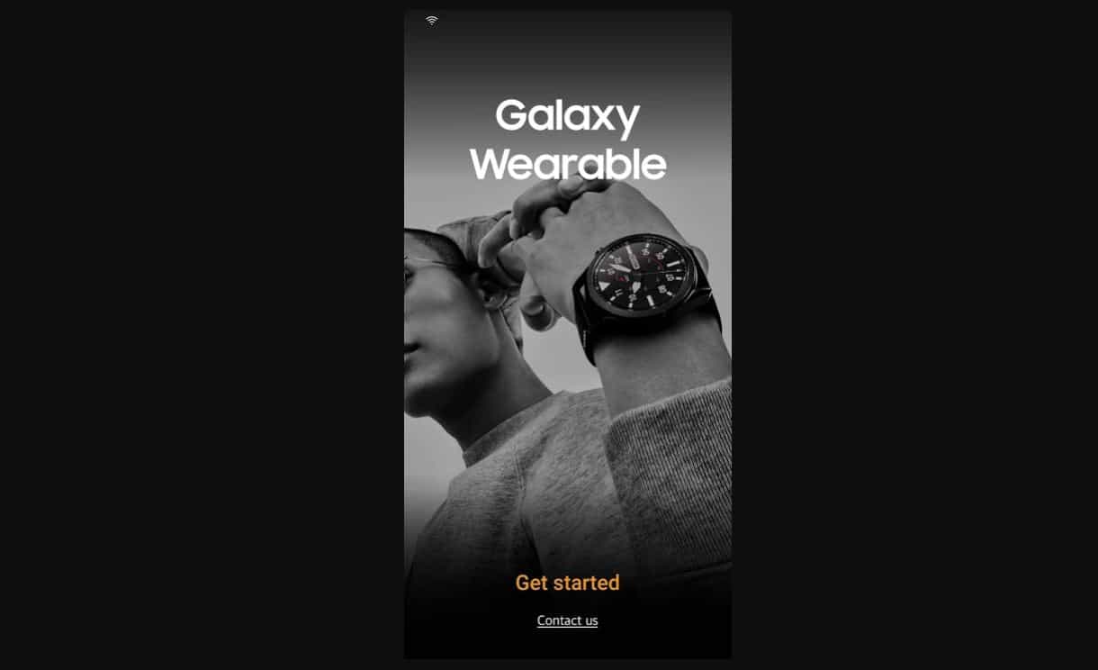 galaxy wearable app