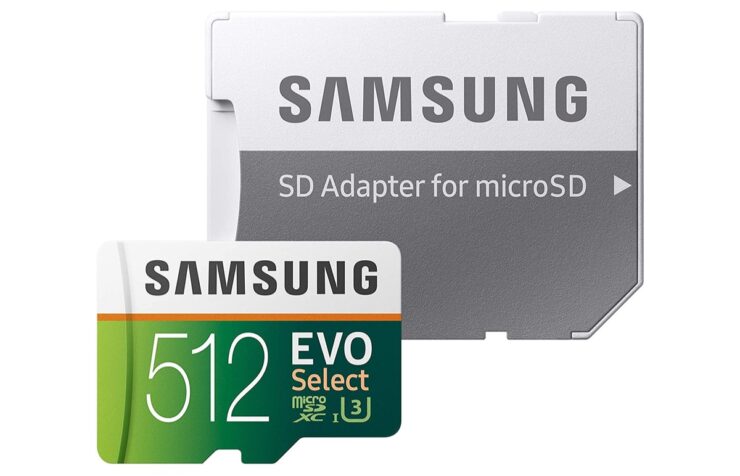 Samsungs Mighty 512 GB microSD-Karte mit schneller 100 MB/s ...