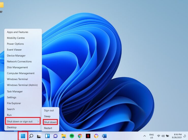 Erfahren Sie, wie Sie das Windows 11System mit diesen verschiedenen Methoden herunterfahren