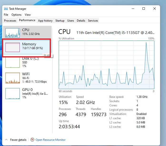 So überprüfen Sie Ihre RAM-Details Auf Windows 11-Systemen - DE Atsit