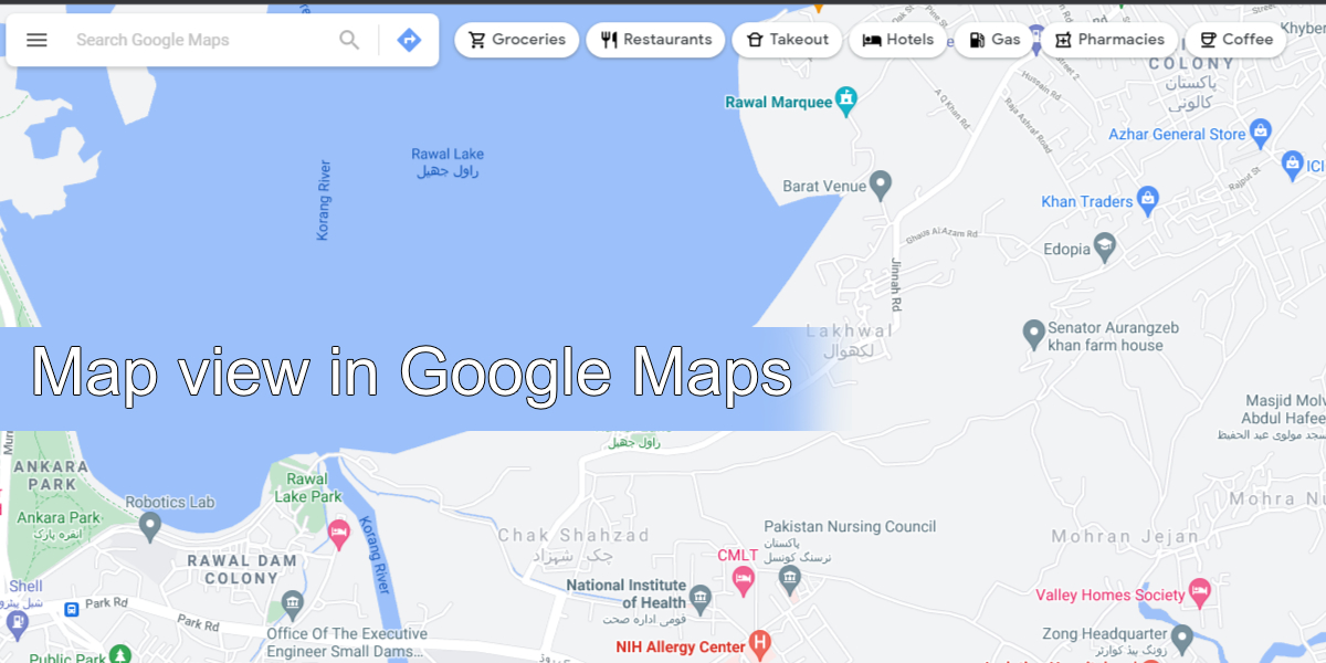 So ändern Sie Ihre Kartenansicht Google Maps DE Atsit