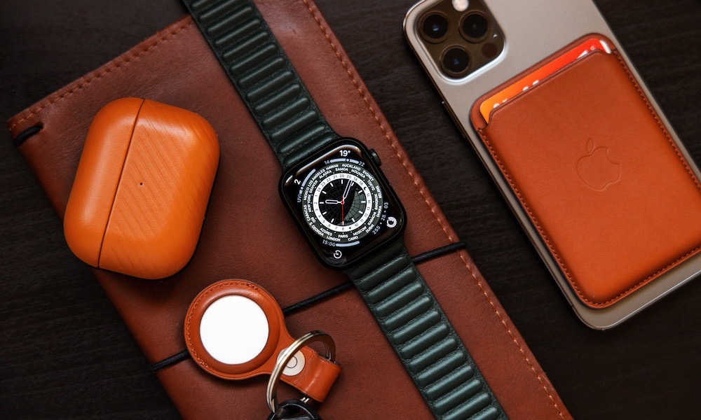 apple watch leather link