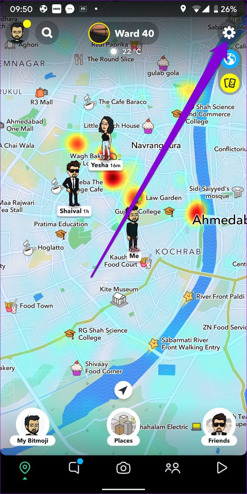 Kann Man Auf Snapchat Sehen Wer Meinen Standort Anschaut So verwenden Sie Snap Map auf Snapchat - DE Atsit