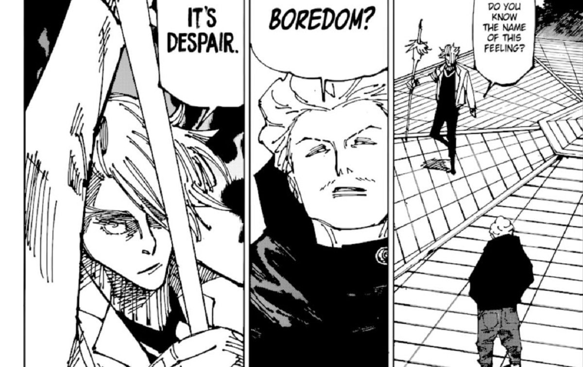 Jujutsu Kaisen Kapitel 183 Spoiler zeigen Hakaris Fluchtechnik DE Atsit