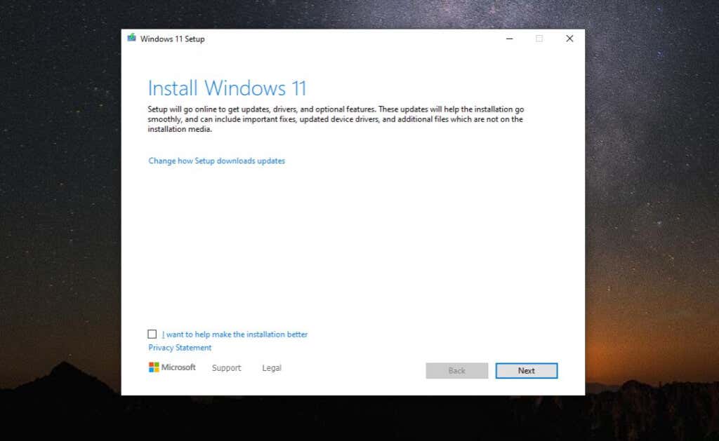 Reparieren Sie Windows 11 mit der Meldung „Ihr Prozessor wird nicht unterstützt“ DE Atsit
