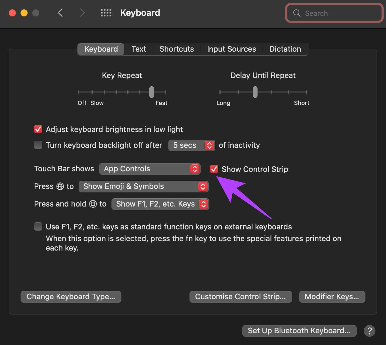 7 beste Möglichkeiten, um zu beheben, dass die MacBook Touch Bar nicht
