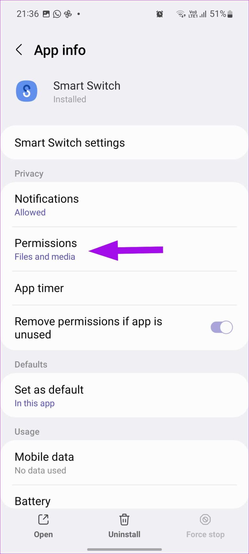 Die 9 wichtigsten Möglichkeiten, Samsung Smart Switch zu beheben, das unter Android nicht