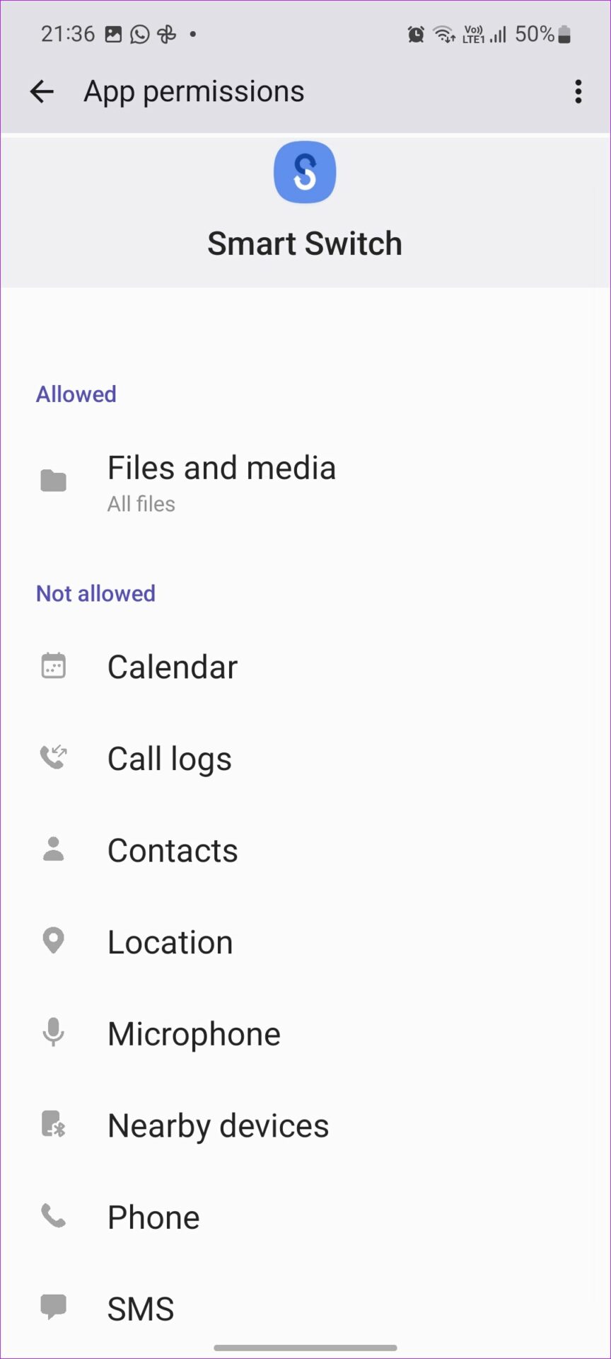 Die 9 wichtigsten Möglichkeiten, Samsung Smart Switch zu beheben, das unter Android nicht