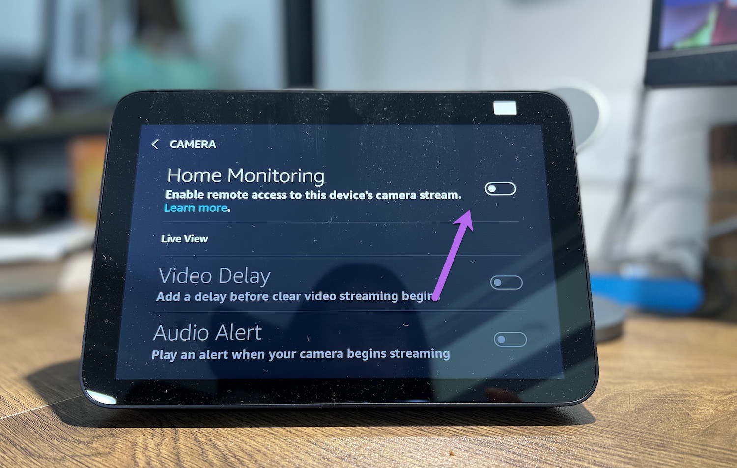 So aktivieren Sie die Heimüberwachung auf Echo Show 8 (2. Generation) DE Atsit