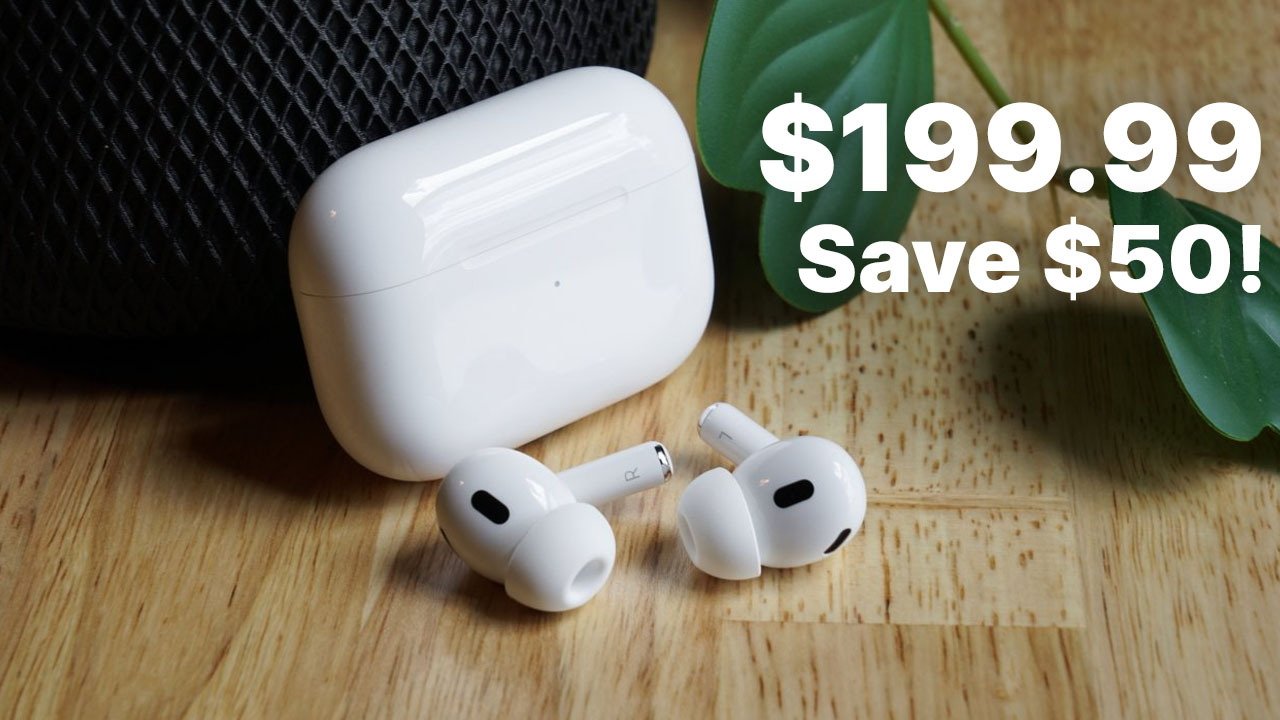 Apple AirPods Pro 2 fallen mit TopFerienangebot auf 199 USDollar (50 USDollar Rabatt). DE Atsit