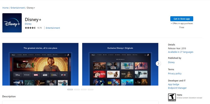 So laden und installieren Sie Disney+ Hotstar unter Windows 11 - DE Atsit