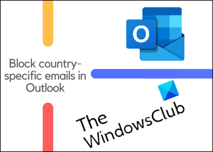 block country-correos electrónicos específicos en Outlook