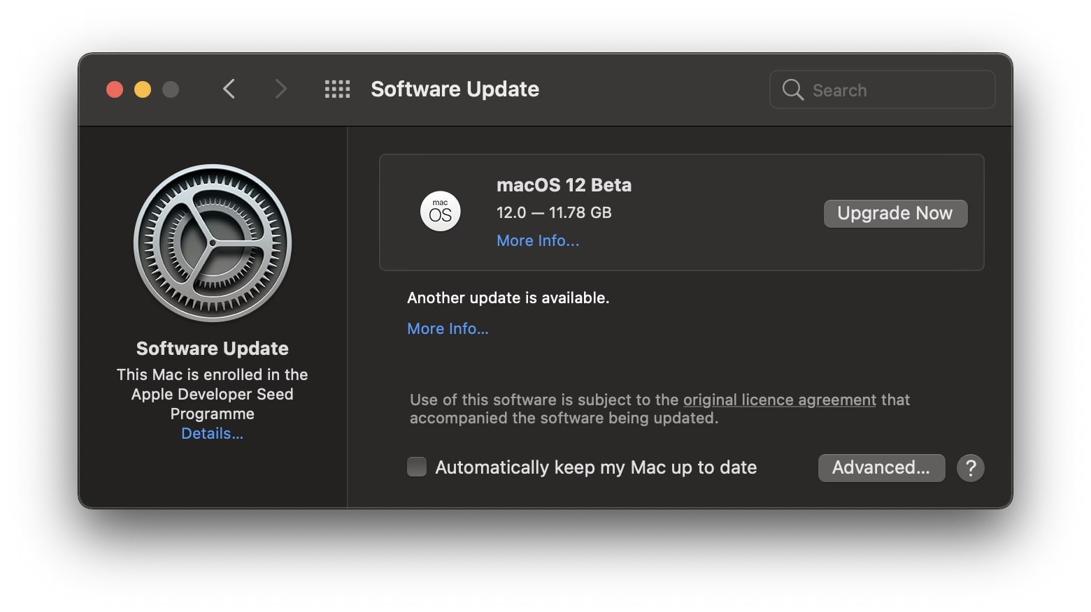 Descargar macOS 12 beta