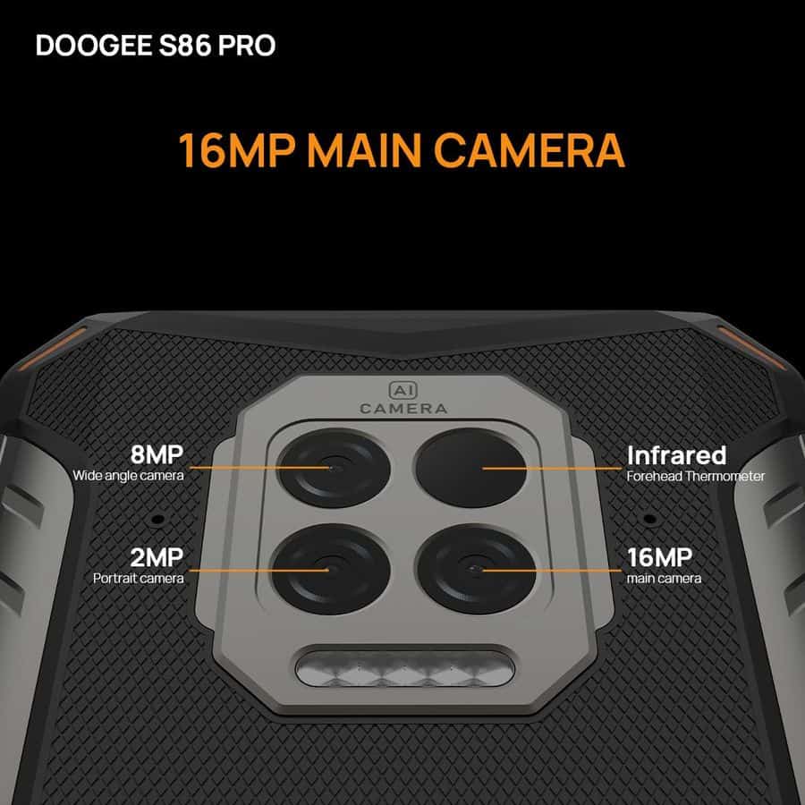 Cámara DOOGEE S86 Pro