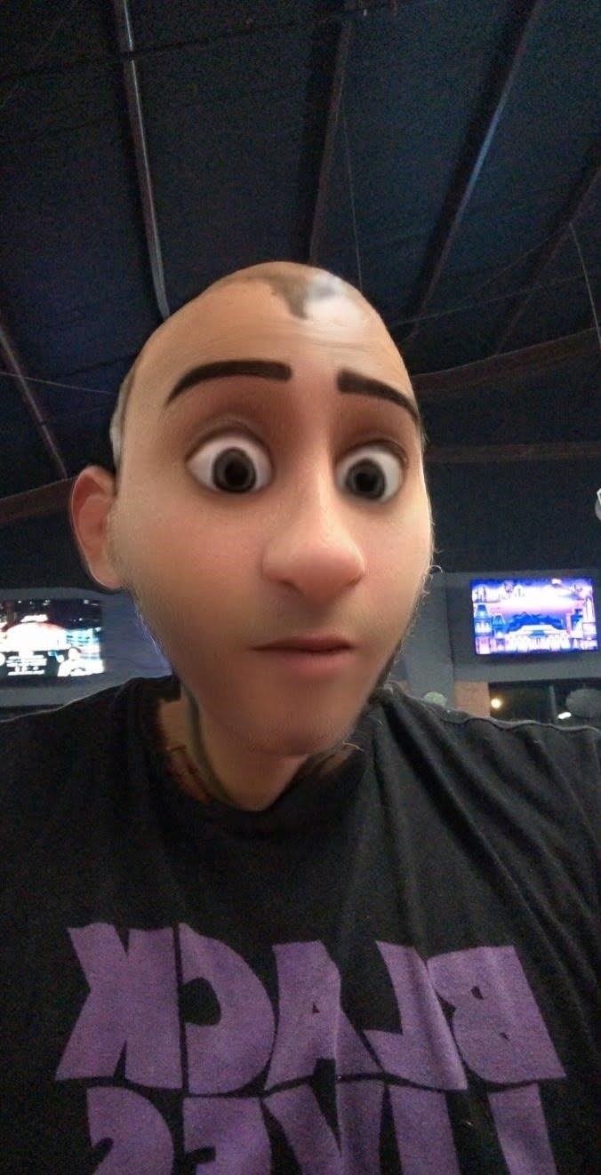 Instantáneas de RA: Snapchat Lens nos muestra cómo se verían nuestras películas favoritas de acción en vivo de Pixar Animation