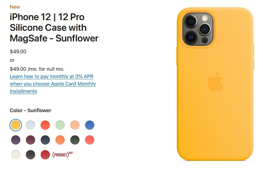 Nueva funda MagSafe de silicona para iPhone 12 en Sunflower-Justo a tiempo para el verano, Apple presenta tres nuevos colores para las fundas de silicona de la serie 5G para iPhone 12