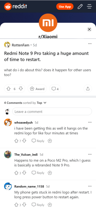 redmi-note-9s-too-long-restart