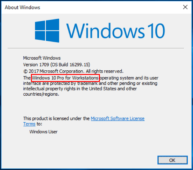 Clave gratuita de Windows 10 Pro para estaciones de trabajo - ES Atsit