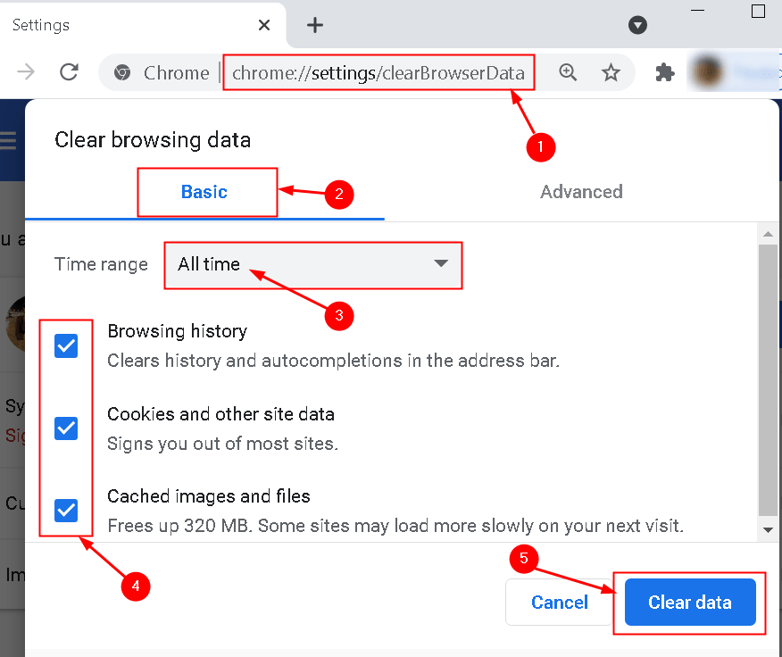 Soluciona el código de error STATUS_ACCESS_VIOLATION en Google Chrome