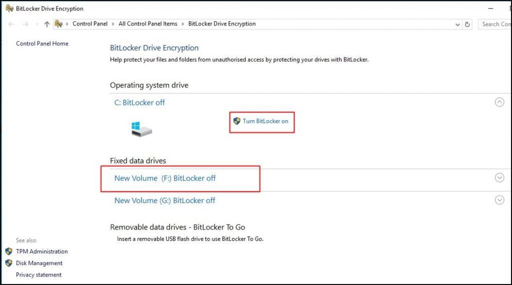 C mo habilitar el cifrado de disco completo en windows 10 es atsit