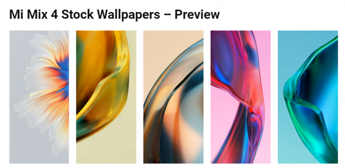 Wallpapers  del Xiaomi Mi Mix 4