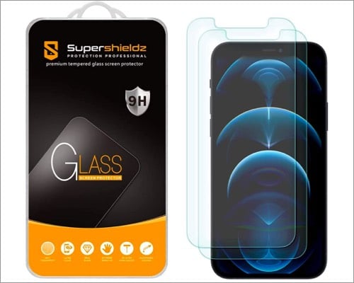 2021 ESR 3 paquete HD templado vidrio Protector de pantalla para iPhone 13/13 Pro/Max 