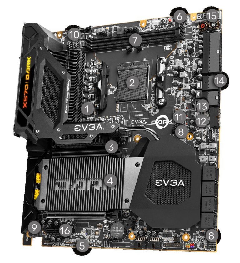 Pr Evga Lanza X Dark Su Primera Placa Base Amd Ryzen Es Atsit