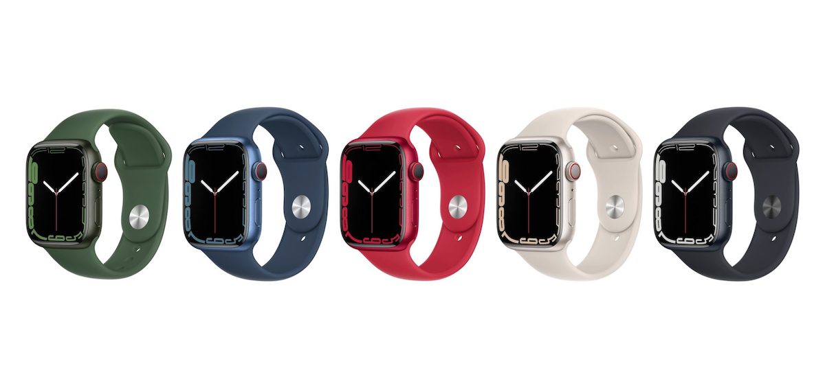 Las configuraciones de caja y correa del Apple Watch Series 7 aparecen en  Amazon - ES Atsit