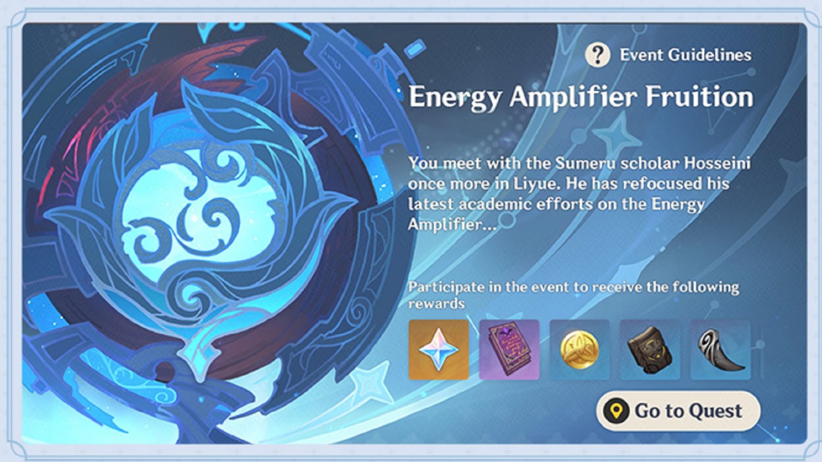 El evento Energy Amplifier Fruition de Genshin Impact está cerca ES Atsit