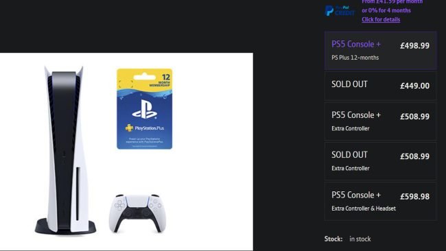 La Actualización De Reabastecimiento De Psls Ps5 Para El 11 De Enero De