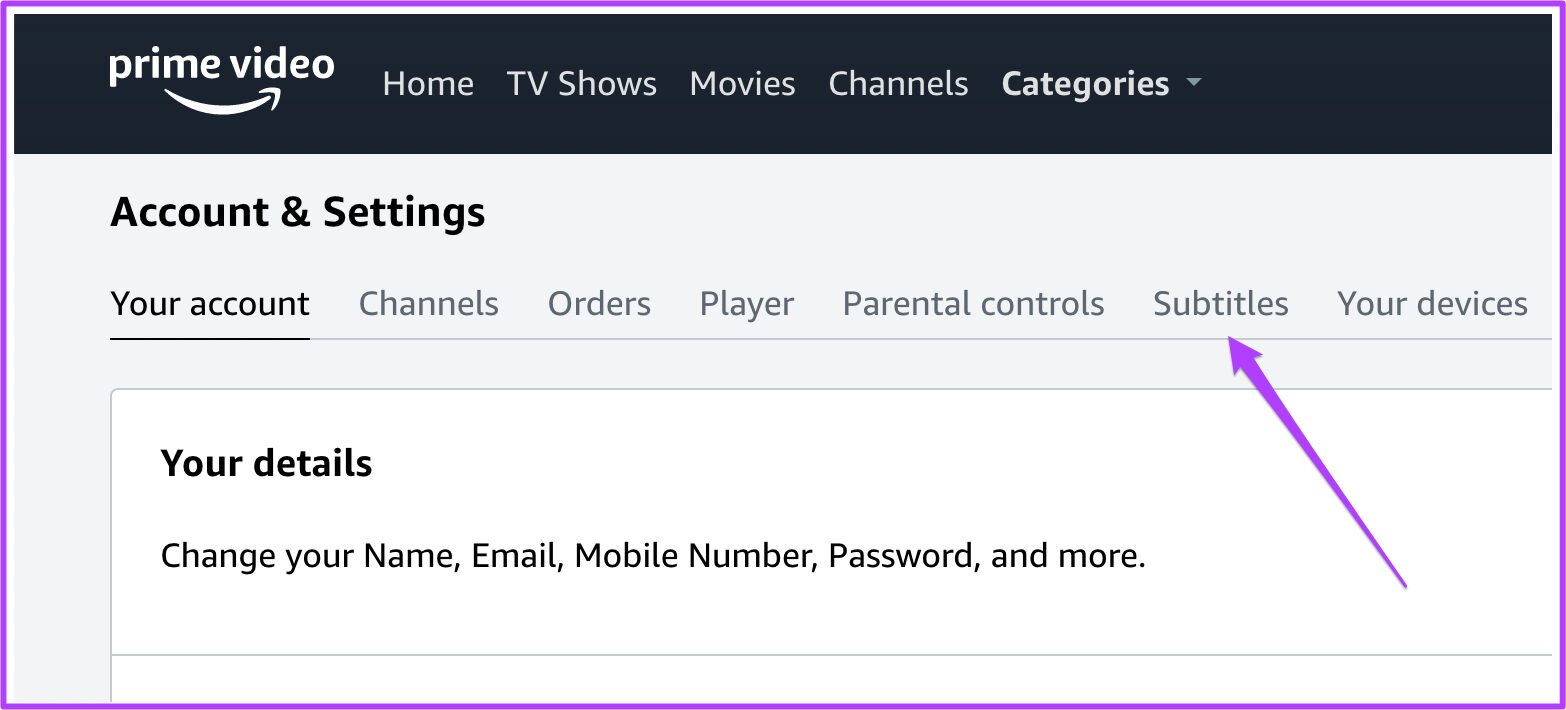 Amazon Prime Dispositivos A La Vez Cómo cambiar el color de los subtítulos en Amazon Prime Video en  computadoras de escritorio y dispositivos móviles - ES Atsit
