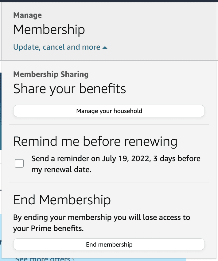 Cómo cancelar su membresía de Amazon Prime ES Atsit