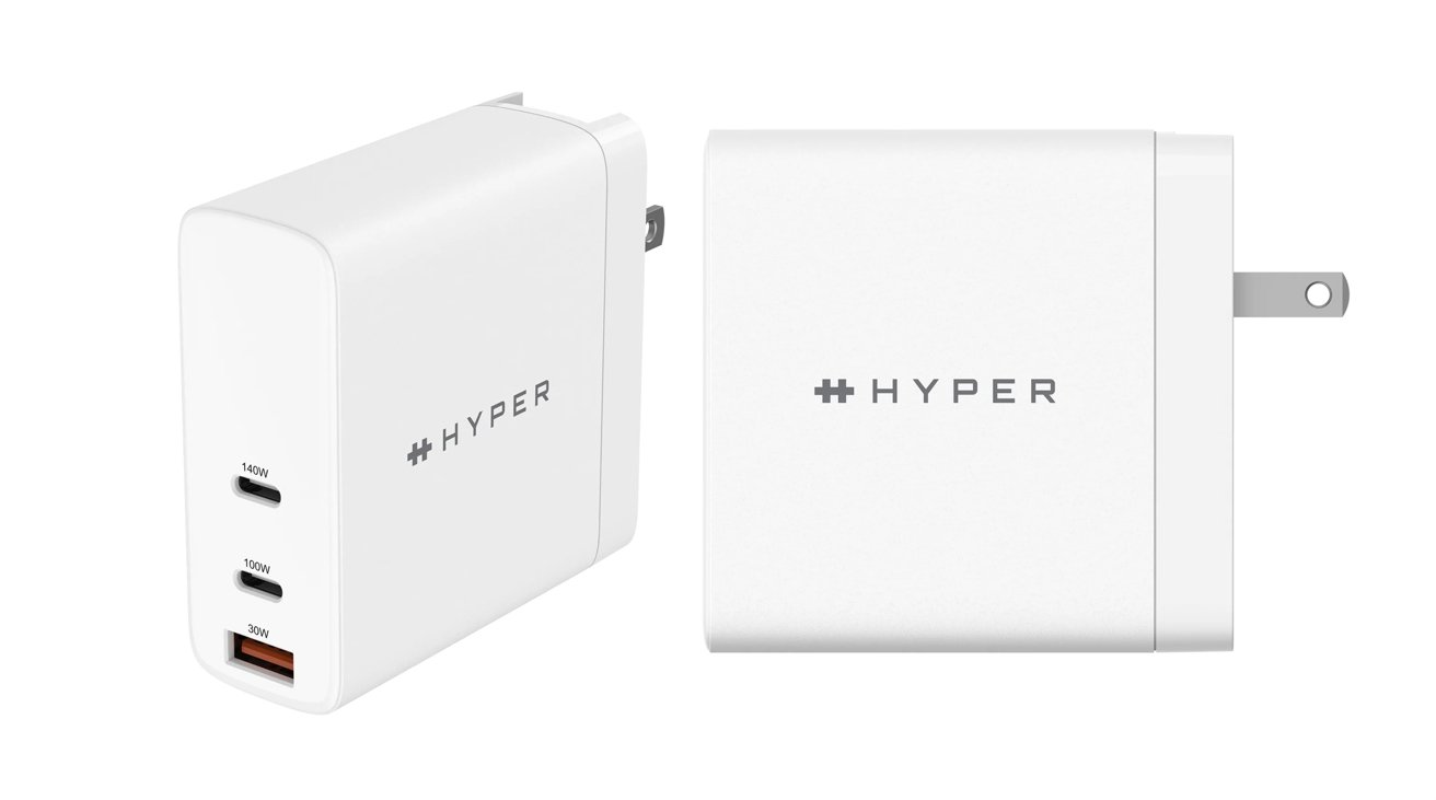 El cargador HyperJuice PD 3.1 USBC de 140 W ofrece una gran carga en