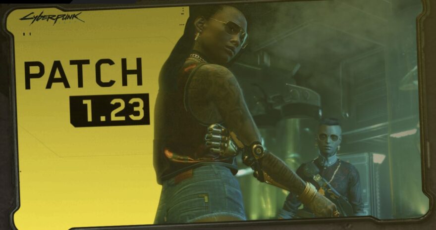 Cyberpunk 2077 päivitetty versioon 1.23