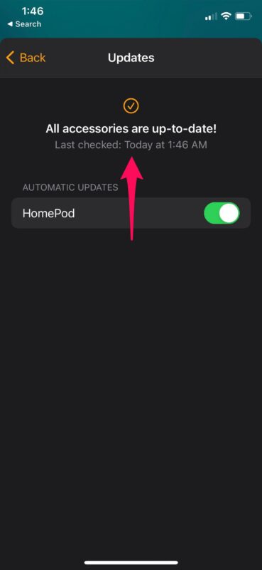 HomePod-ohjelmiston päivittäminen