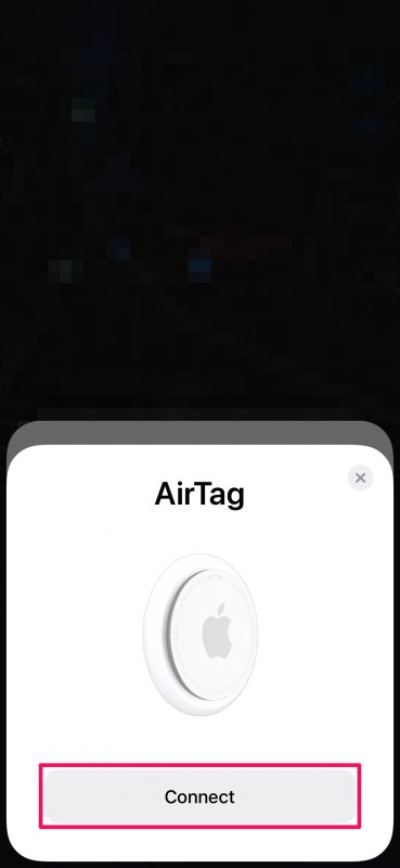 Kuinka lisätä AirTag manuaalisesti Find My iPhoneen