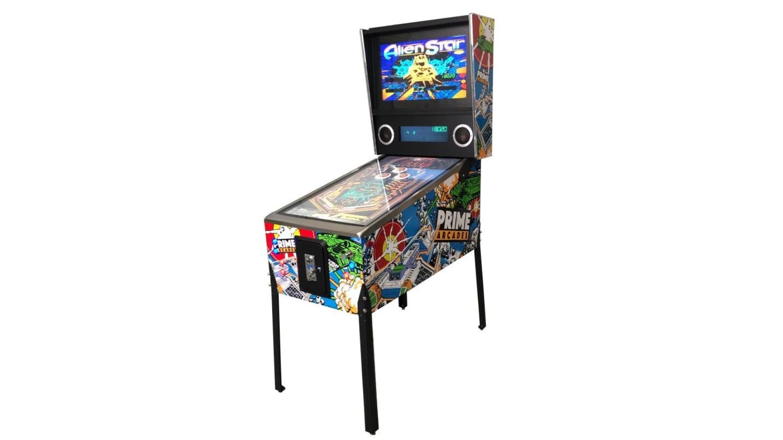 Prime Arcades Digital Pinball machine