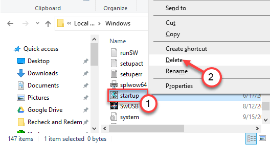 Käynnistys Deleter Min