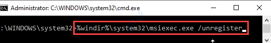 Unregister Msiexec Min
