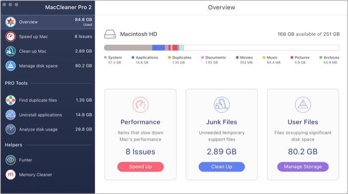 Nettoyez votre iMac à l'aide de l'application MacCleaner Pro