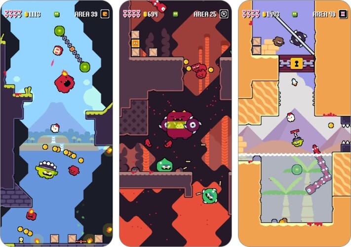 capture d'écran du jeu super fowlst 2 pour iPhone et iPad