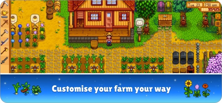 stardew valley iphone game screenshot