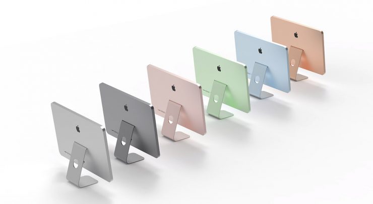 Apple pourrait annoncer plusieurs couleurs et les modèles iMac redessinés le 20 avril, Hints Leakster