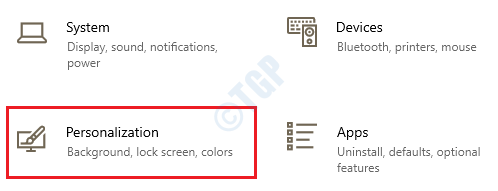 8 Paramètres Personnalisation