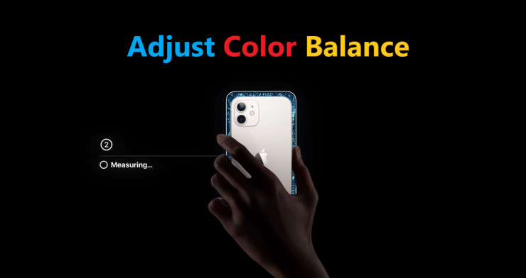 Activer et utiliser la balance des couleurs sur tvOS 14.5 avec l'iPhone