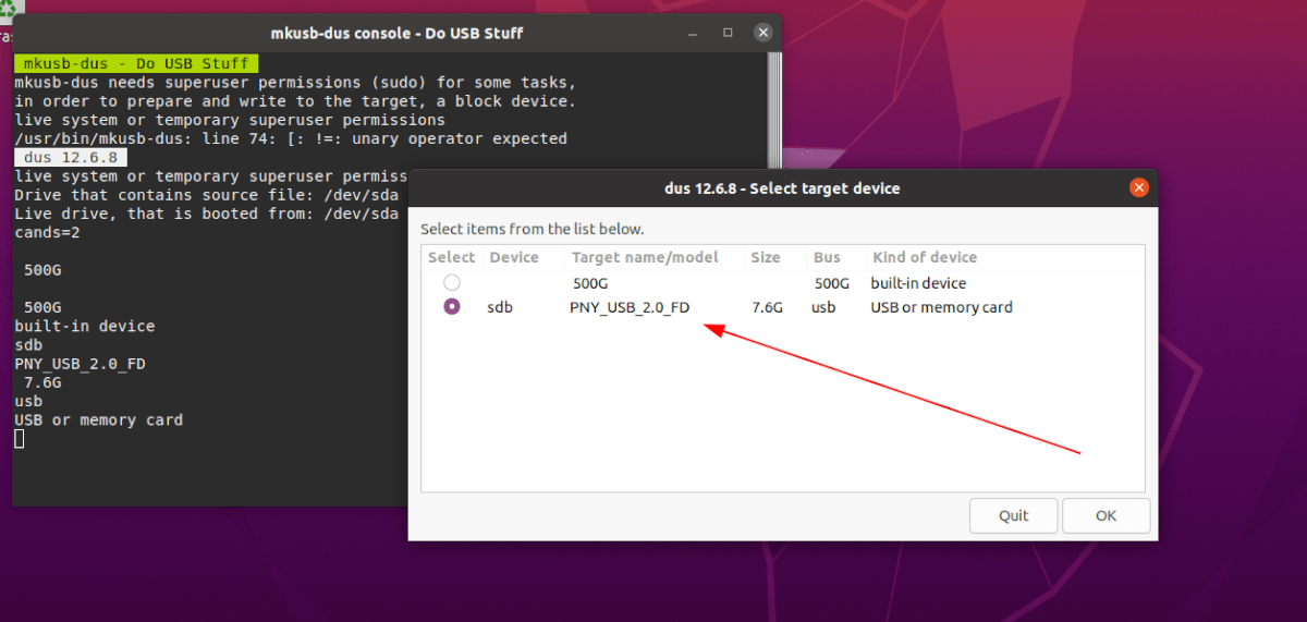 USB Ubuntu persistant