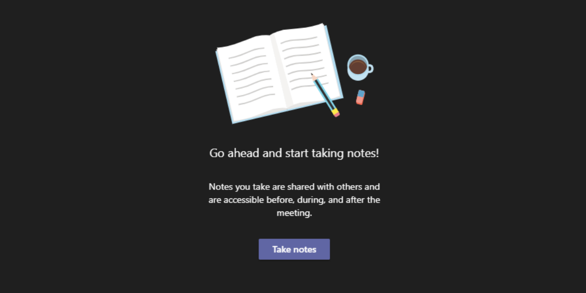 Notes de réunion Microsoft Teams